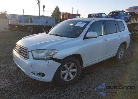 2008 Toyota Highlander z USA, uszkodzony, nr VIN JTEES41A782036729